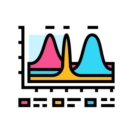 patient tracking hormone doses color icon vector illustrationのイラスト素材