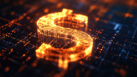 investment spiraling dollar signの素材