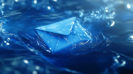 digital blue emailの素材