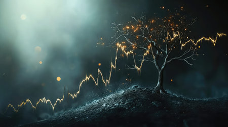 gradient shifting loss graphの素材