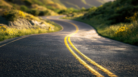 gradient road angleの素材