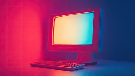 evolution fading desktop computerの素材