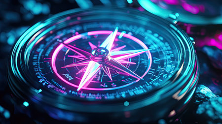 blockchain emerging compassの素材