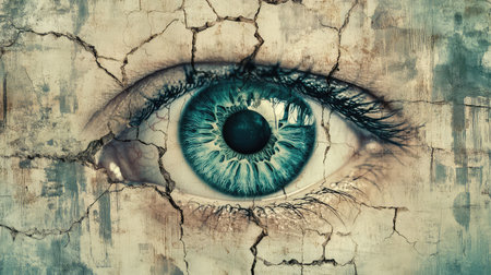 vision fracturing eyeの素材
