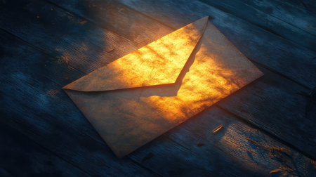 illumination lighting up envelopeの素材