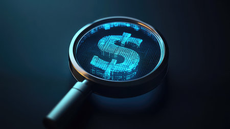 automation scanning profit iconの素材