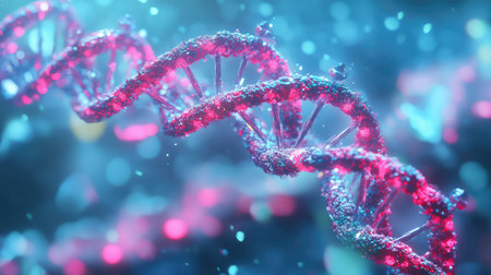 genome ai analysis of highly detailed gene editing toolの写真素材