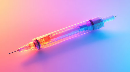 innovation smooth gradient futuristic scan of an epinephrine penの写真素材