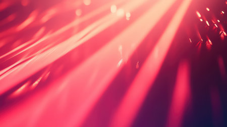 Red light beams creating dynamic abstract background
