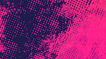 Abstract halftone dot pattern creating vibrant background