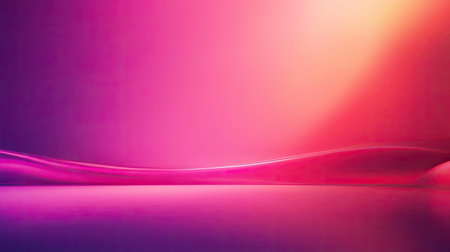 Abstract pink purple gradient elegant wave backgroundの写真素材