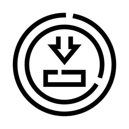 Downloading arrows to a rectangle box on circle