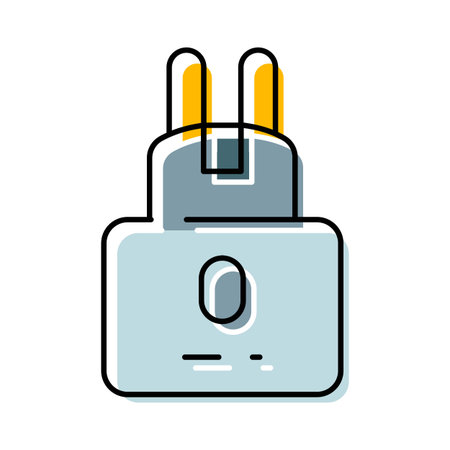 Electric plug charger connecting power energy technology