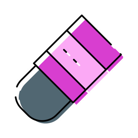 Eraser tool removing mistakes in a classroom