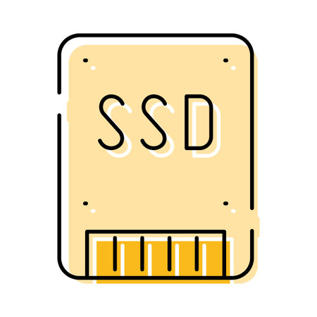 Solid state drive data storage technology computing