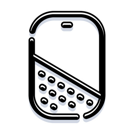 Outline cheese grater kitchen tool line iconのイラスト素材