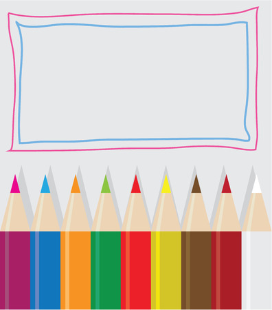 Pencils vector illustration clip-art imageのイラスト素材