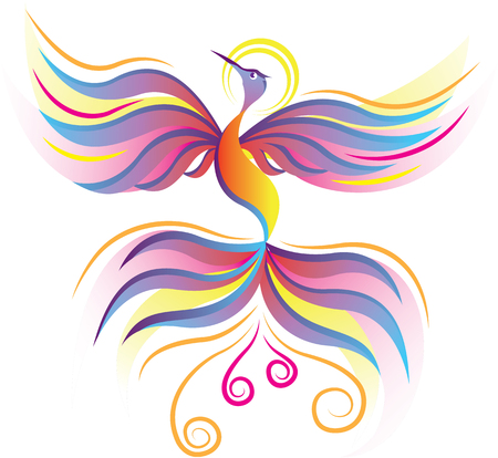 Cool Bird illustration clip-art image vectorのイラスト素材