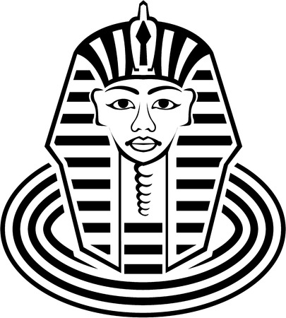 Pharaoh vector illustration clip-art image fileのイラスト素材