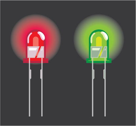 Mini diode vector illustration clip-art imageのイラスト素材