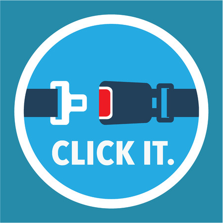 Click It sign vector icon illustration clip-artのイラスト素材