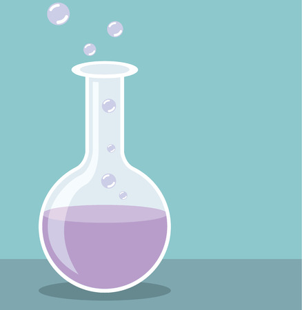 Lab beaker vector illustration clip-art imageのイラスト素材