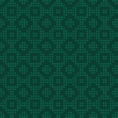 Geometric seamless pattern background in green colorのイラスト素材