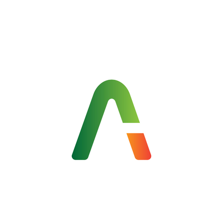 Letter A Abstract creative template vector illustration - vectorのイラスト素材