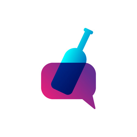 food chef logo design vector icon element, logo set downloadのイラスト素材