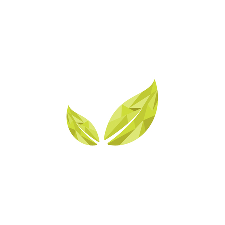 nature leaf logo design vector illustration icon elementのイラスト素材
