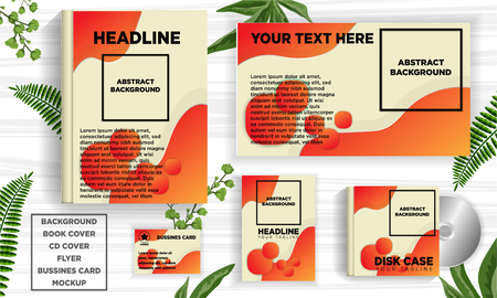 Vector abstract design banner web templateのイラスト素材