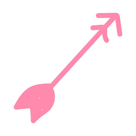 cute arrow element vector illustrationのイラスト素材