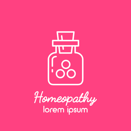 For naturopathy, phytotherapy, holistic, pharmacy and chinese medicineのイラスト素材