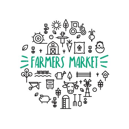 Locally grown vegetables. For organic farming advertisement.の写真素材
