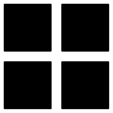 Four squares icon . Menu icon vector . Option iconのイラスト素材