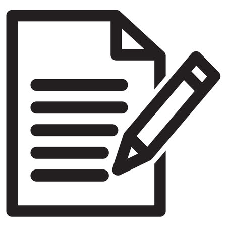 Notes icon . Edit file icon . Write icon . sign up icon vectorのイラスト素材