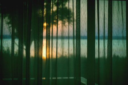 The view from the window.の写真素材