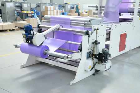 conveyor for production polyethylene garbage bags