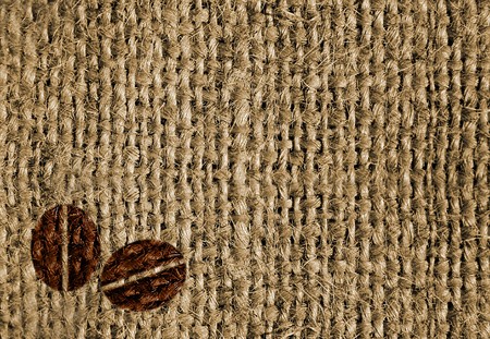 texture of canvasの写真素材