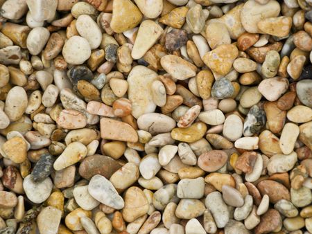 Smooth sea stone sepia. As background