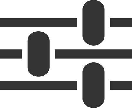 Setting icon level vector | Gear setting
