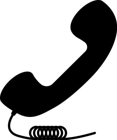 Landline Basic Phone, Booking sign, Room service, Telephone Icon, office phone, Dial callのイラスト素材