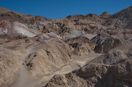Artists Palette in Death Valley National Parkの写真素材