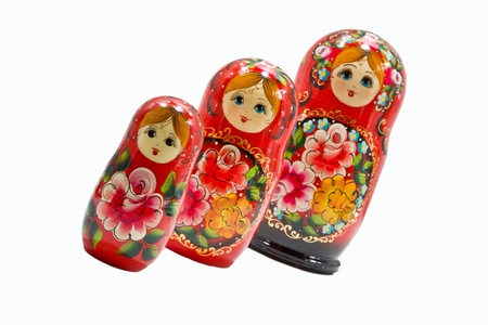 Russian nesting dollsの写真素材