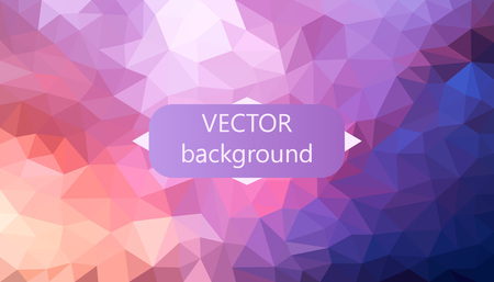 Polygonal vector background. Can be used in cover design, book design, website background. Vector illustration.のイラスト素材