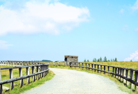 Located east of Matsumoto, this plateau is the largest and highest (2,000 meters) plateau in Japan. You can get information on nature and the plateau at Utsukushigahara Kogan.の写真素材