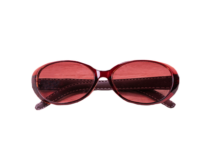 Sunglasses isolated on white background with clipping path.の写真素材