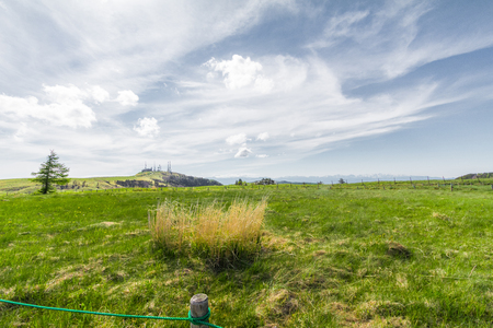Beautiful landscape view of Utsukushigahara is  one of the most important and popular natural place in Nagano , Japan.の写真素材