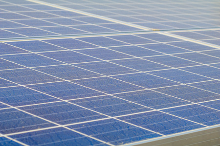 Solar panel ,Photovoltaic modules for innovation green energy for lifeの写真素材
