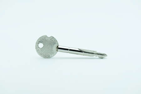 Key isolated on white backgroundの写真素材